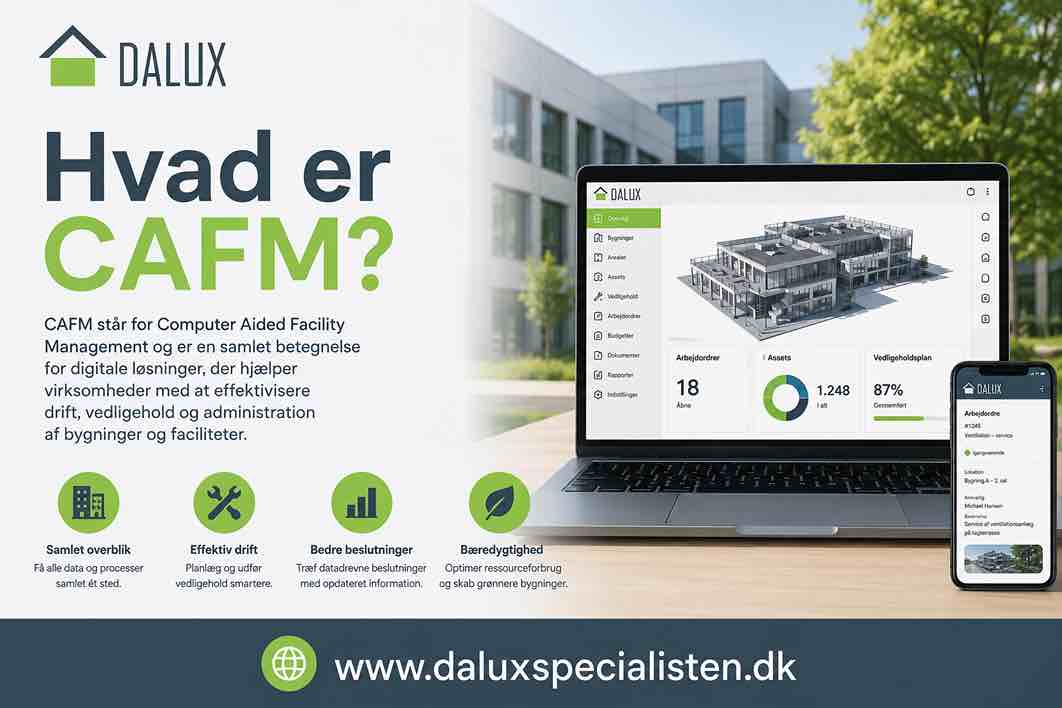 Hvad er CAFM Effektiv bygningstyring
