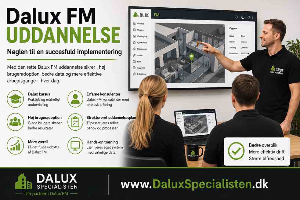 Dalux FM Uddannelse Dalux Specialisten